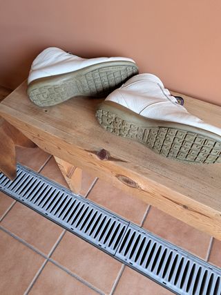 Botines blancos