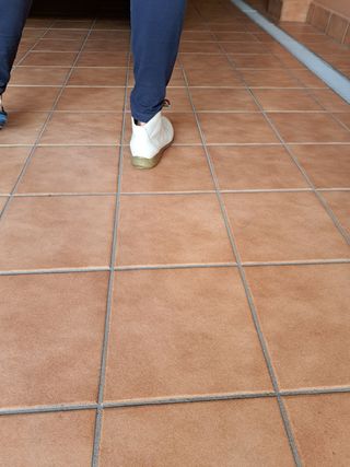 Botines blancos