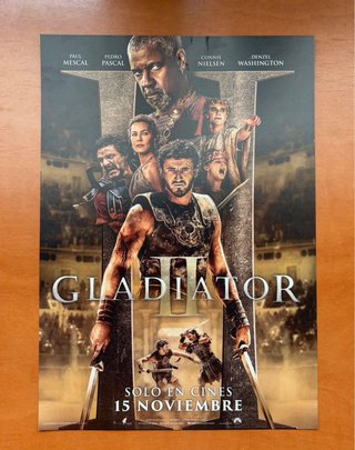 Poster gladiator 2 - 21x15 cm