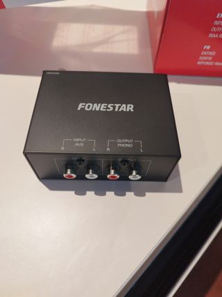 Pre amplidficador tocadiscos phono