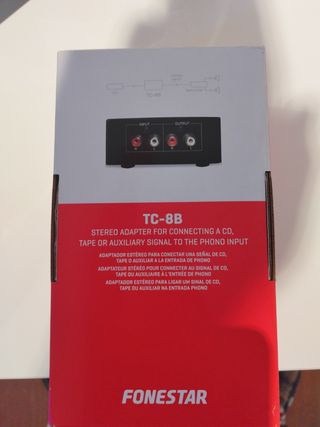 Pre amplidficador tocadiscos phono