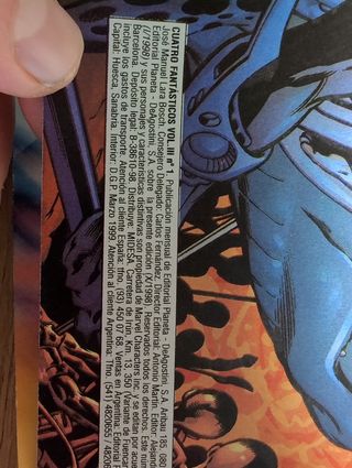 Los 4 Fantásticos comics