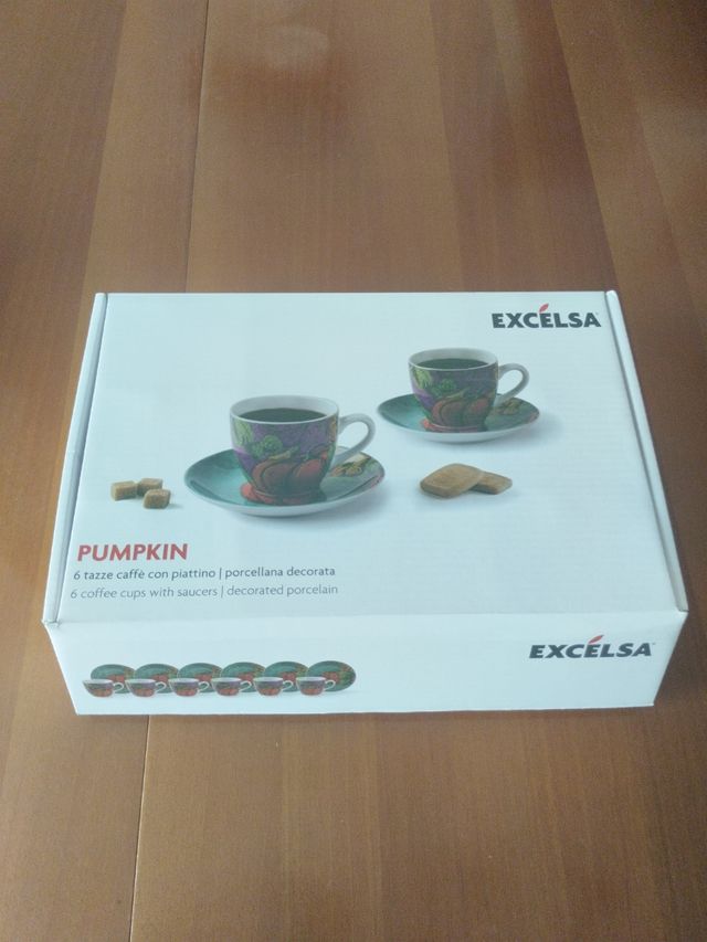 Set tazzina caffè con piattino