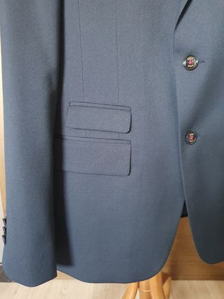 Traje slim fit azul marino