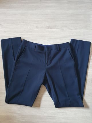 Traje slim fit azul marino