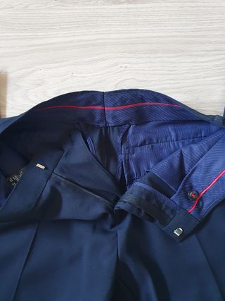 Traje slim fit azul marino