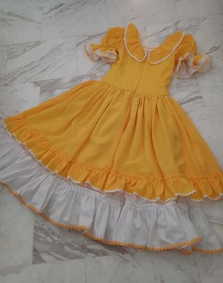 Oferta!!!Bata rociera flamenca