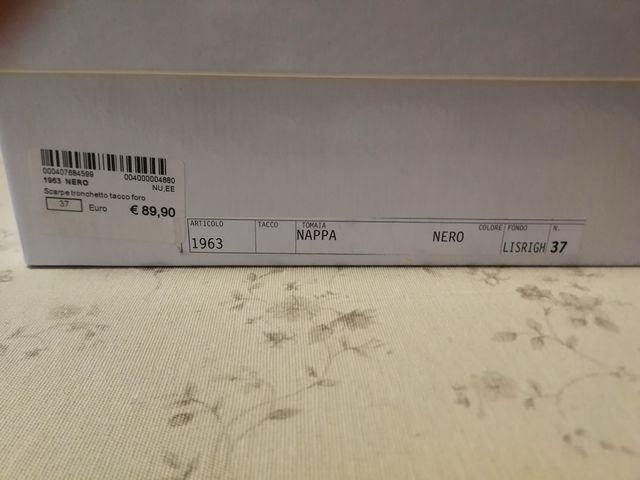 Stivaletto nero nr.37