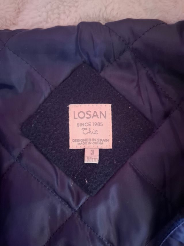 Abrigo paño niño 3 años