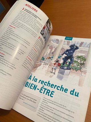 Libro de francés con DVD audio B2