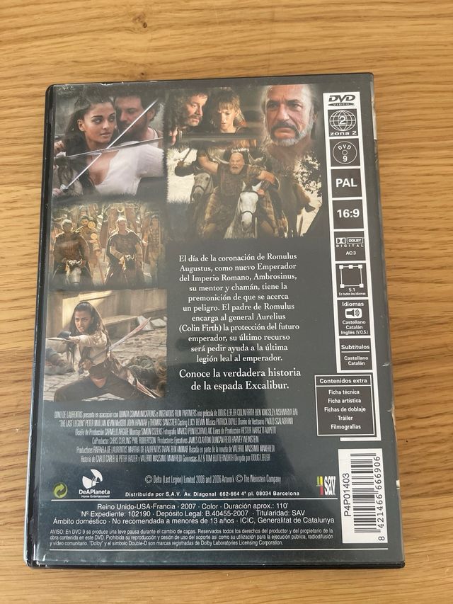 DVD La ultima Legion