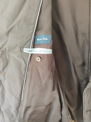 Chaqueta hombre plumas 