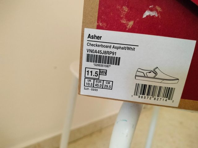 Vans Asher Checkerboard