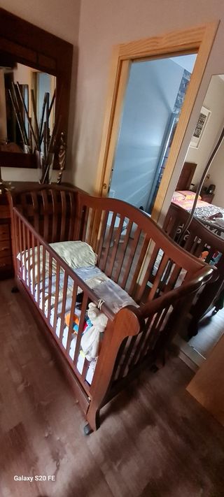 Cama cuna y Asiento