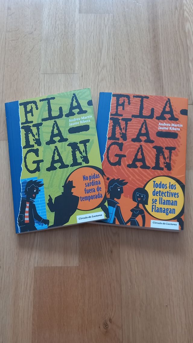 Libros del detective Flanagan