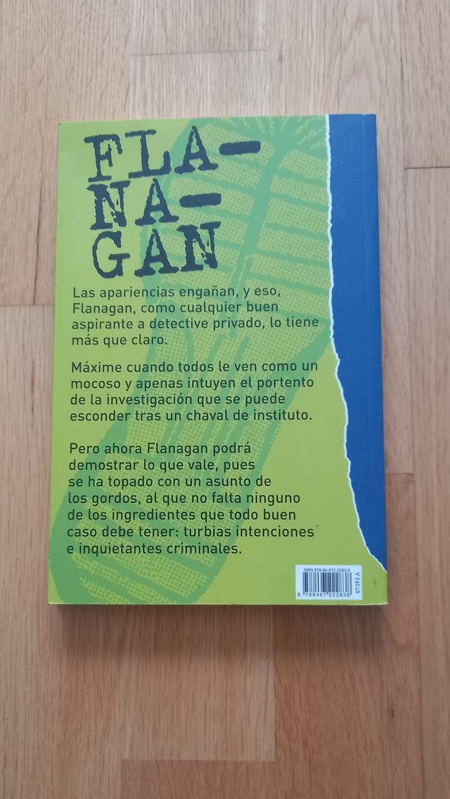 Libros del detective Flanagan