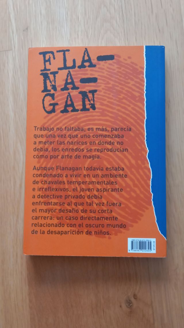 Libros del detective Flanagan