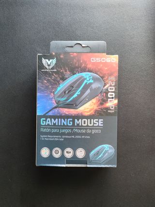 Ratón gaming nuevo sin abrir