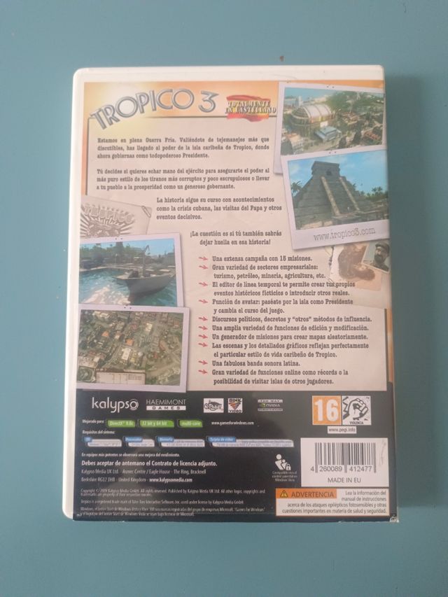 Tropico 3 PC-DVD