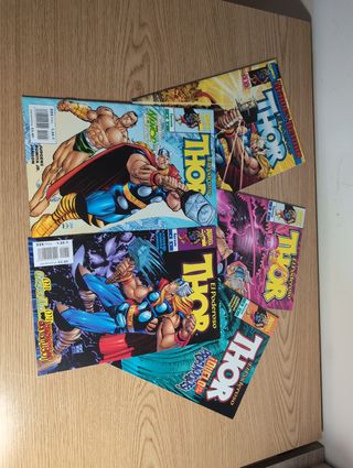 Los dioses perdidos Marvel y Thor comics