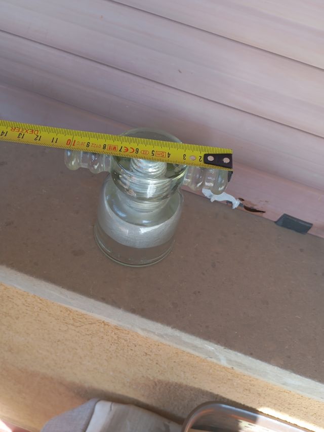 2 Isolatori trasparente 