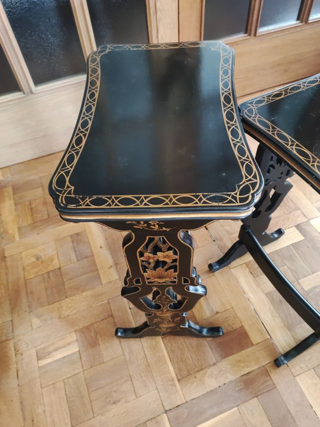 Mesas nido chinas antiguas