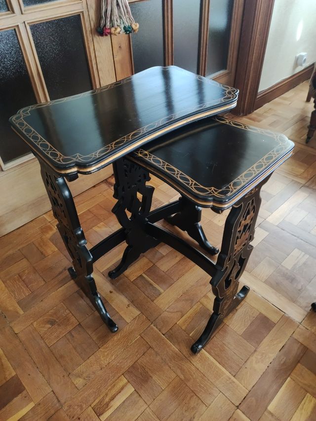 Mesas nido chinas antiguas