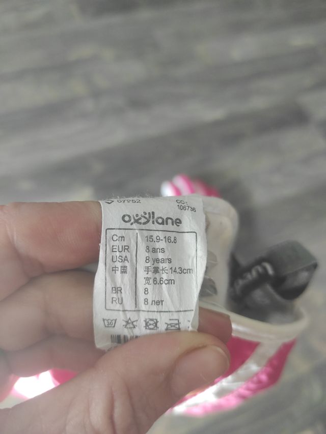 Guantes nieve 8 años