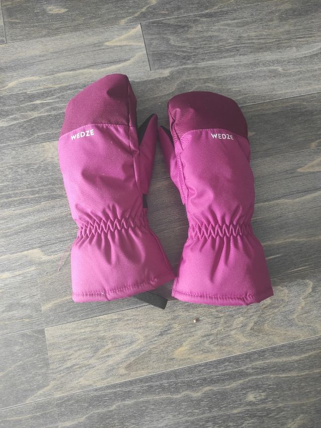 Manoplas nieve 6 años