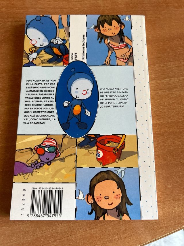 Pupi en la playa