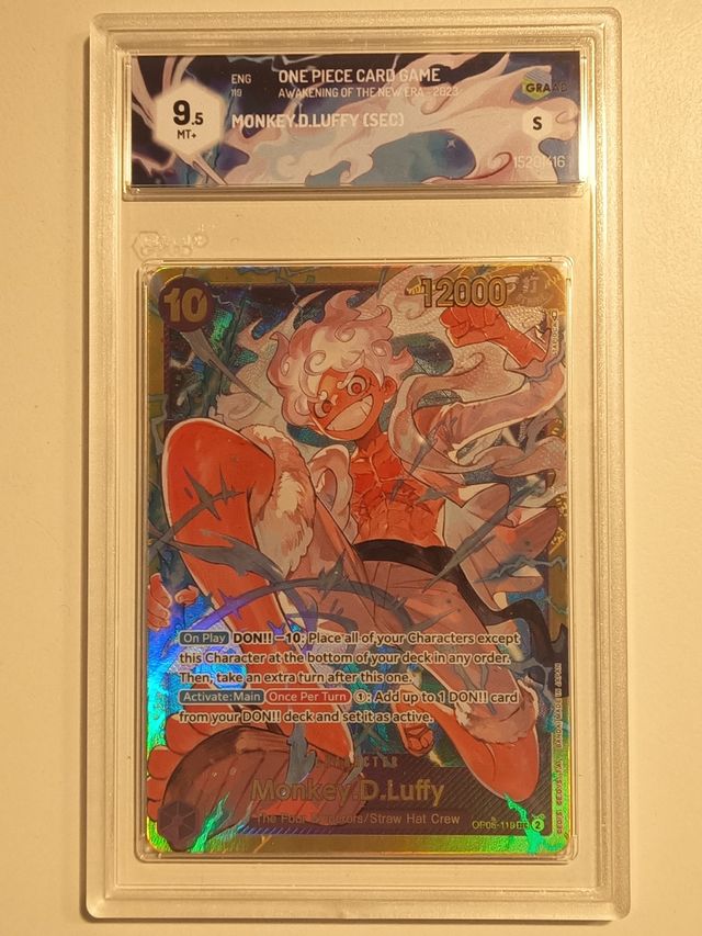 Monkey D. Luffy GRAAD 9.5 Eng