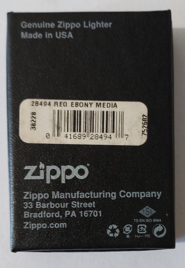 Zippo Ebony