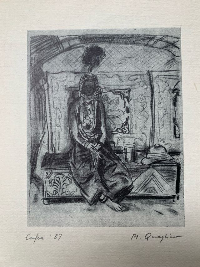 Litografia  Massimo Quaglino