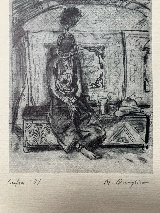 Litografia  Massimo Quaglino