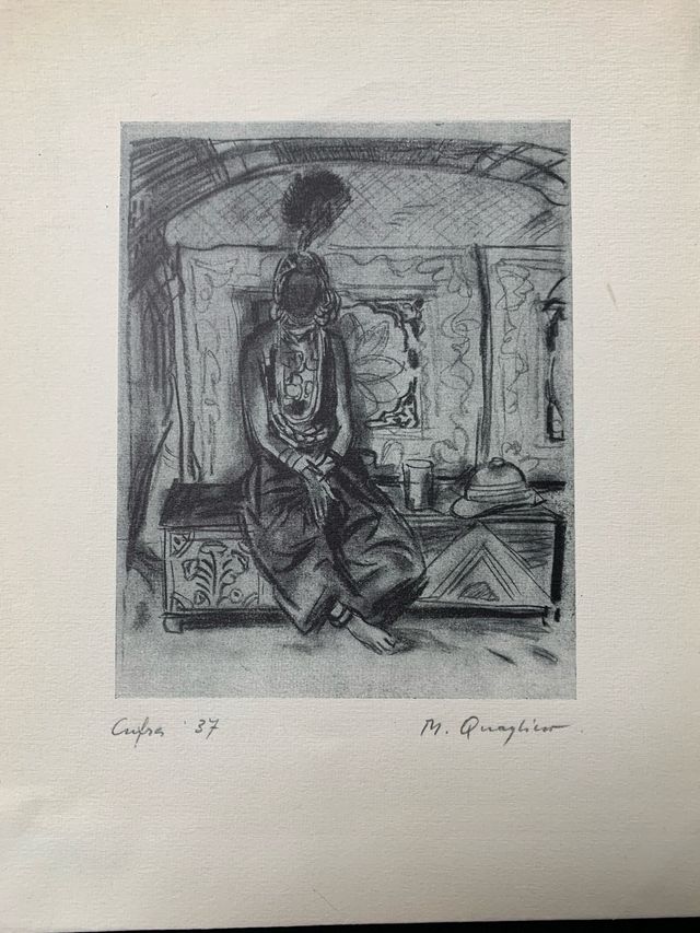 Litografia  Massimo Quaglino