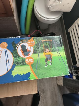 Columpio hedstrom metálico