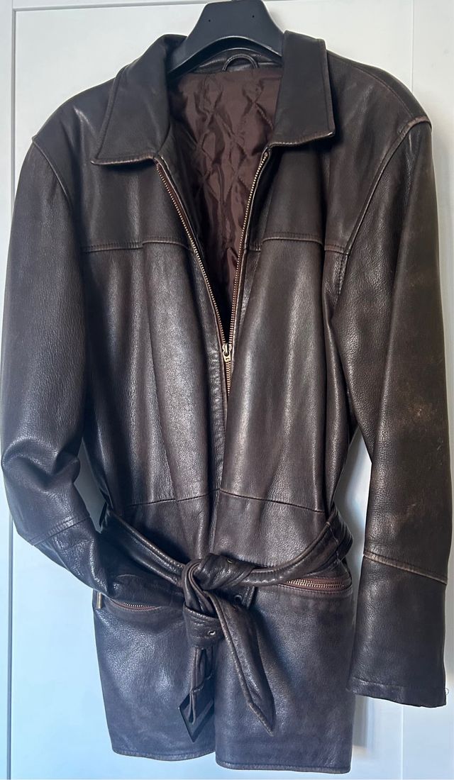 Chaqueta de cuero