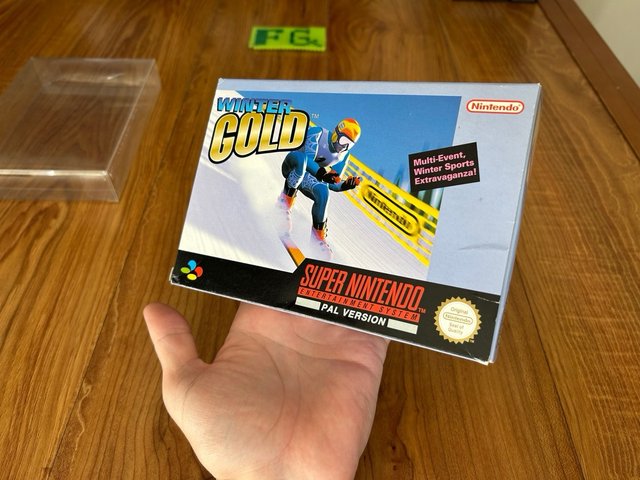 Winter Gold Super Nintendo snes