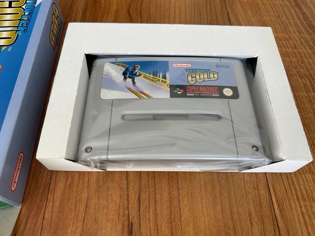 Winter Gold Super Nintendo snes