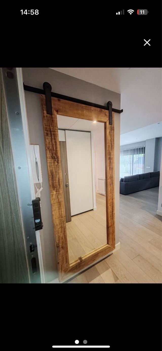 Specchio rustico con scivolo (NUOVO)