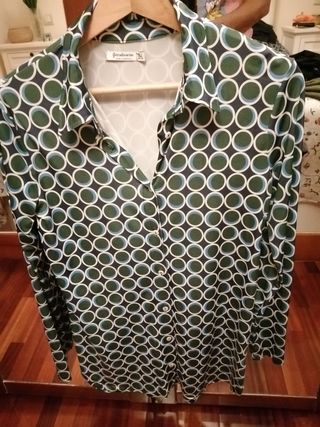 Camisa multicolor retro