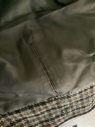 Giacca in lana motivo a quadri