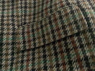 Giacca in lana motivo a quadri