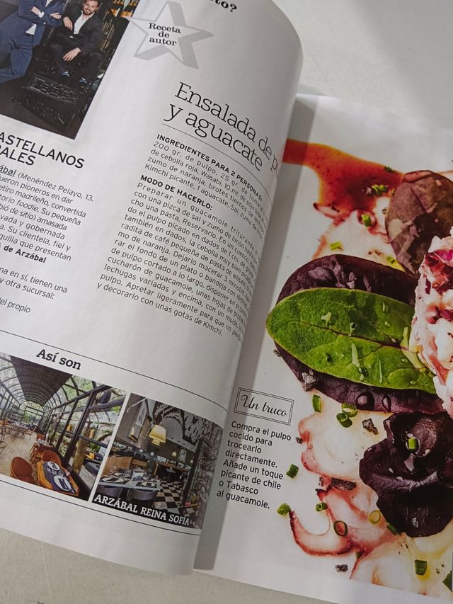 Revista Cocina & Foodies Telva