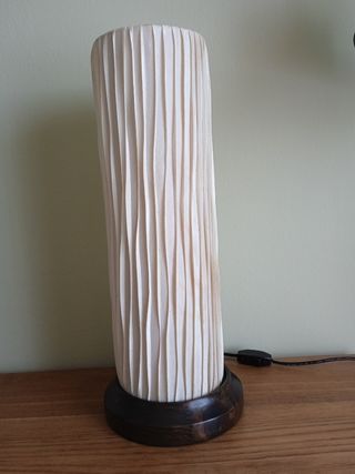 Lampara  de mesa vintage.