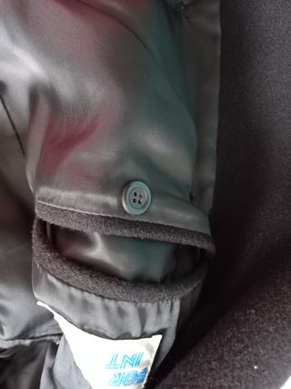 Cappotto lungo nuovo da uomo. Lana 100%
