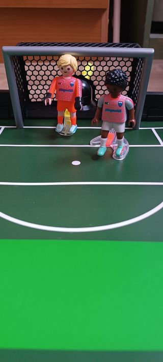 Futbolín Playmobil