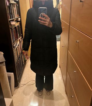 Chaqueton largo enguatado