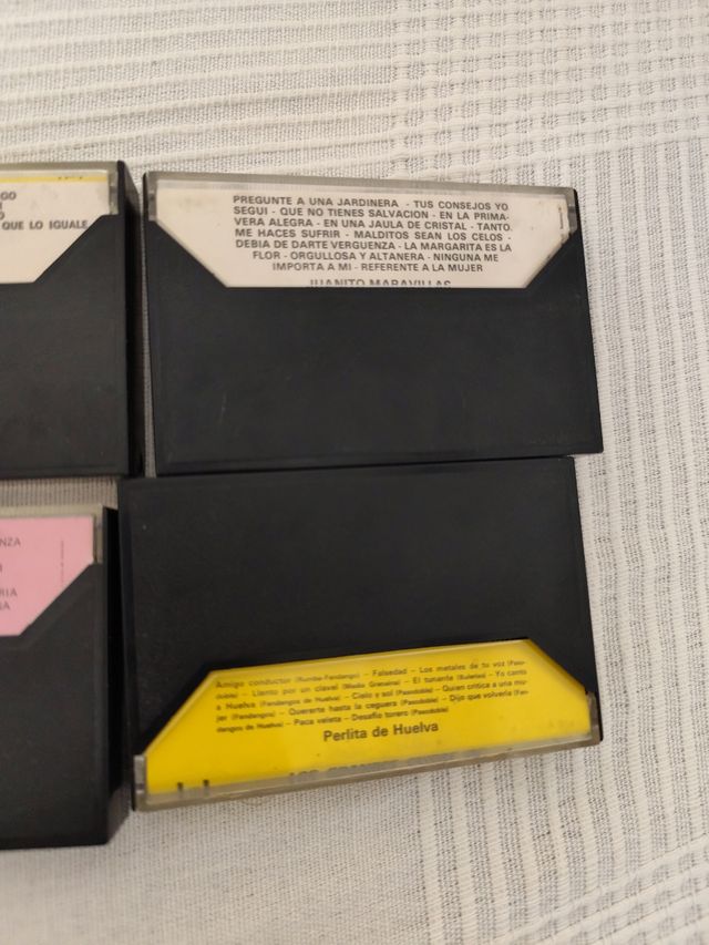 Música española, 6 cassettes variados