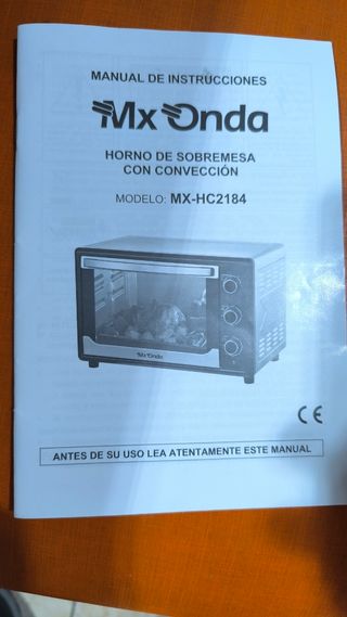Horno sobremesa MX-ONDA HC2185 - 45 Litros